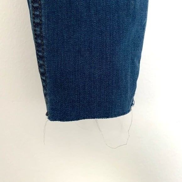 Free People Button Fly Reagan Raw Hem Skinny Jean - Picture 5 of 9